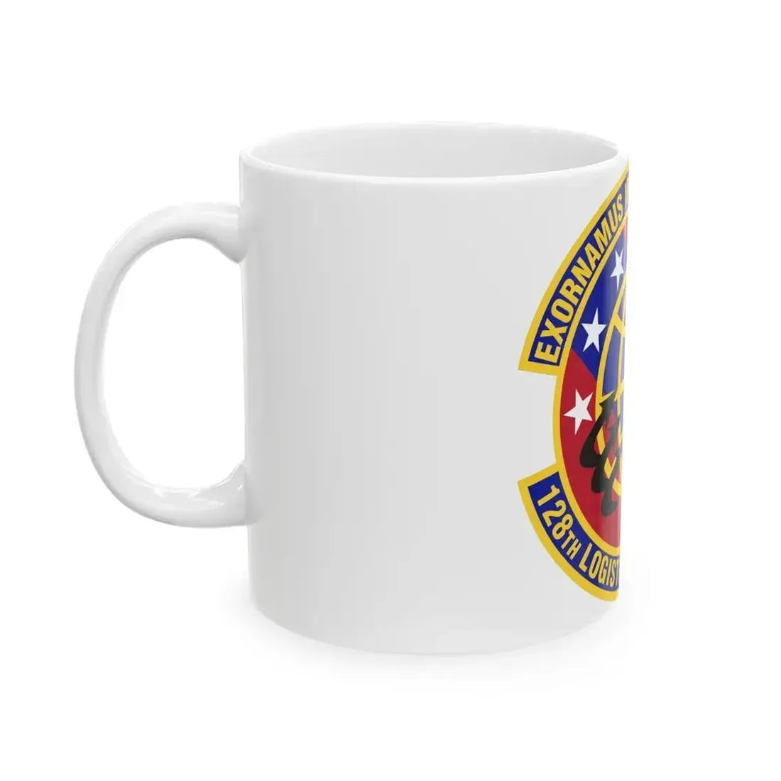 128th Logistics Readiness Squadron (U.S. Air Force) White Coffee Mug - Go Mug Yourself