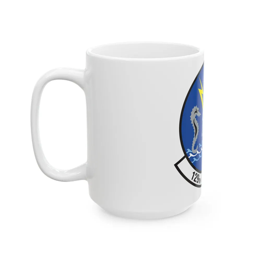 129 Rescue Squadron (U.S. Air Force) White Coffee Mug-Go Mug Yourself