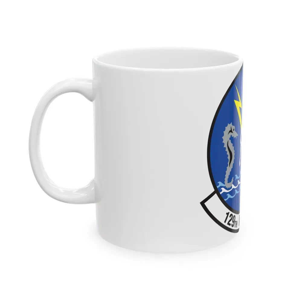 129 Rescue Squadron (U.S. Air Force) White Coffee Mug-Go Mug Yourself