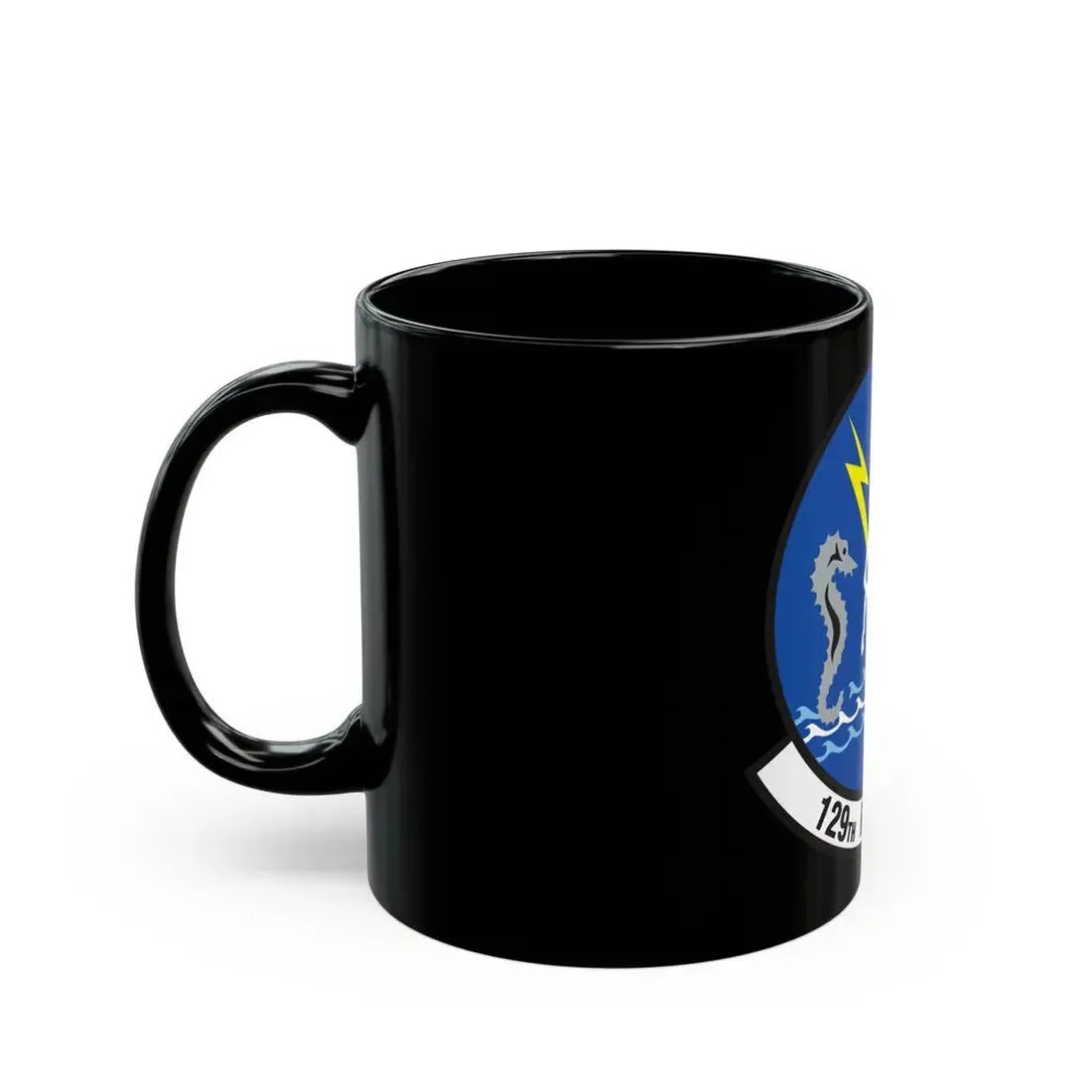 129 Rescue Squadron (U.S. Air Force) Black Coffee Mug - Go Mug Yourself