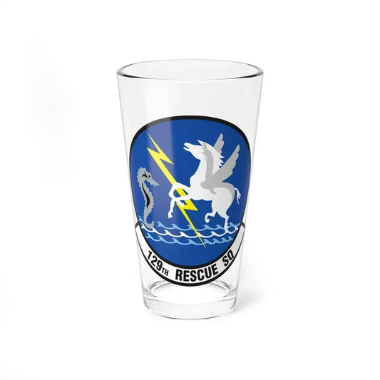 129 Rescue Squadron (U.S. Air Force) Pint Glass 16oz 16oz - Go Mug Yourself