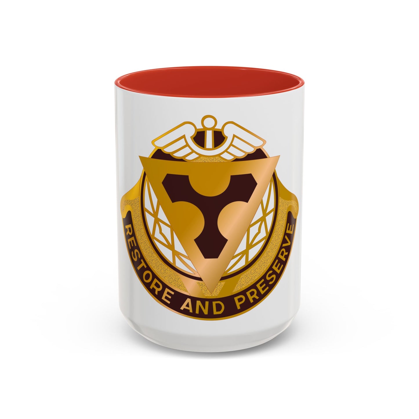 US Area Dental Laboratory Fort Sam Houston (U.S. Army) Accent Coffee Mug