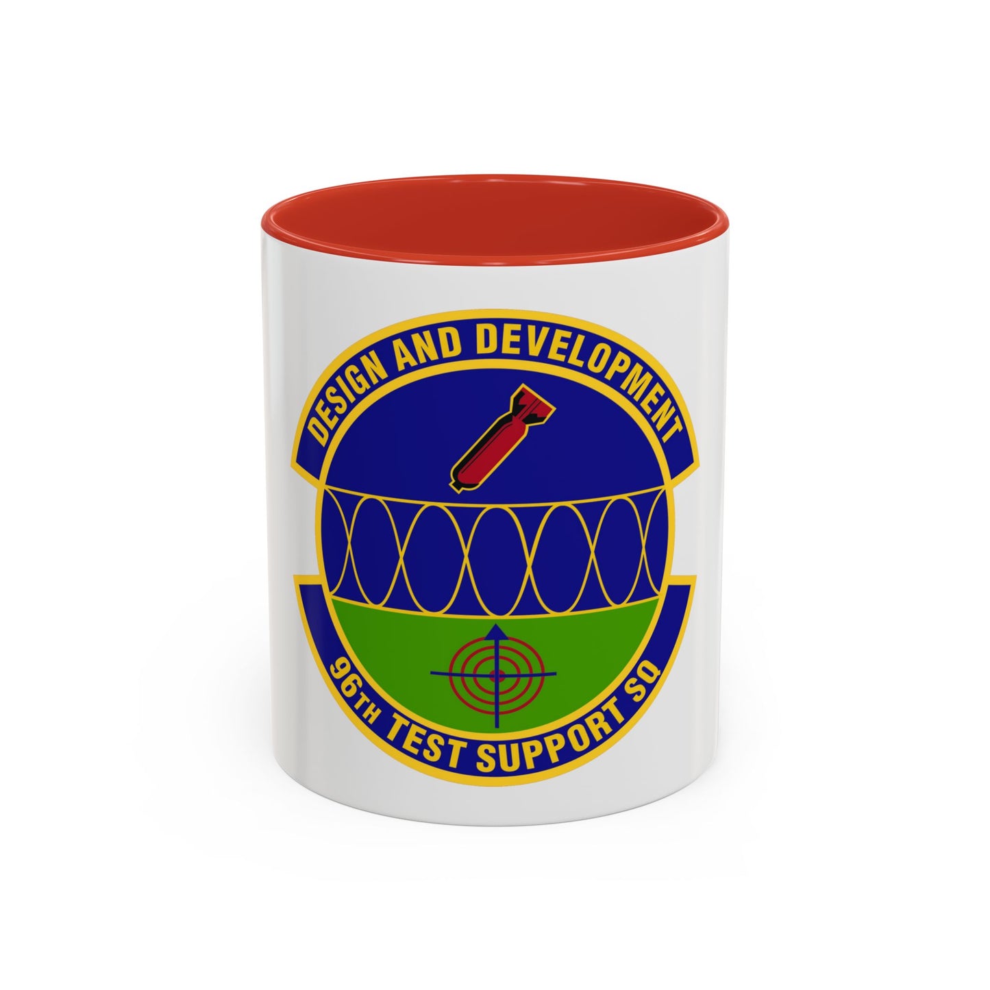 96th Test Support Squadron (U.S. Air Force) Accent Coffee Mug