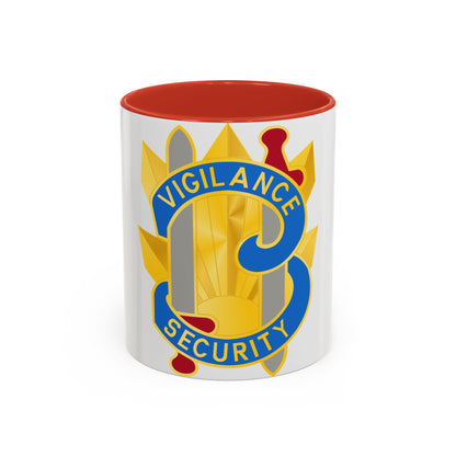 113 Military Intelligence Group (U.S. Army) Accent Coffee Mug