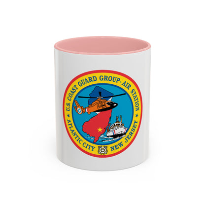 USCGC Group Air Station Atlantic City NJ (U.S. Coast Guard) Accent Coffee Mug