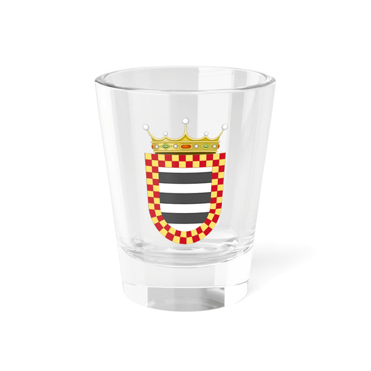 Escudo del vizcondado de Ayala (Spain) (Coat of Arms) Shot Glass 1.5oz