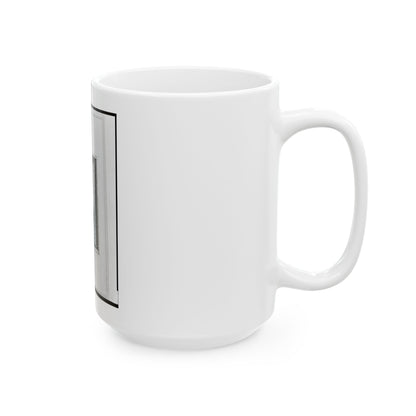 Sgt. Hermann Reintanz, Head-And-Shoulders Portrait, Facing Front (U.S. Civil War) White Coffee Mug