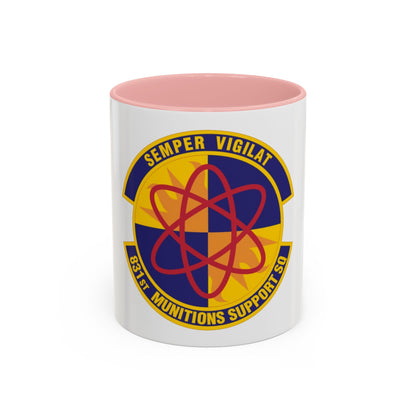 831st Munitions Support Squadron (U.S. Air Force) Accent Coffee Mug