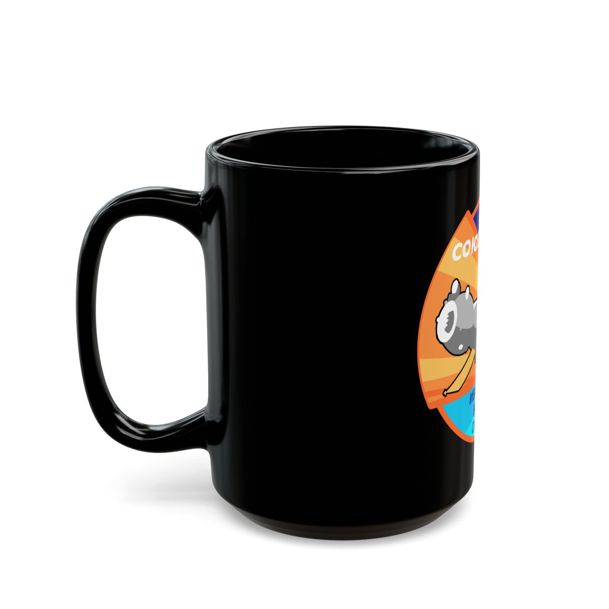 Soyuz MS-16 (Soyuz Programme) Black Coffee Mug
