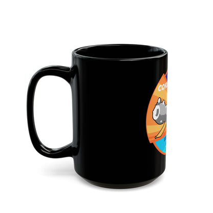 Soyuz MS-16 (Soyuz Programme) Black Coffee Mug