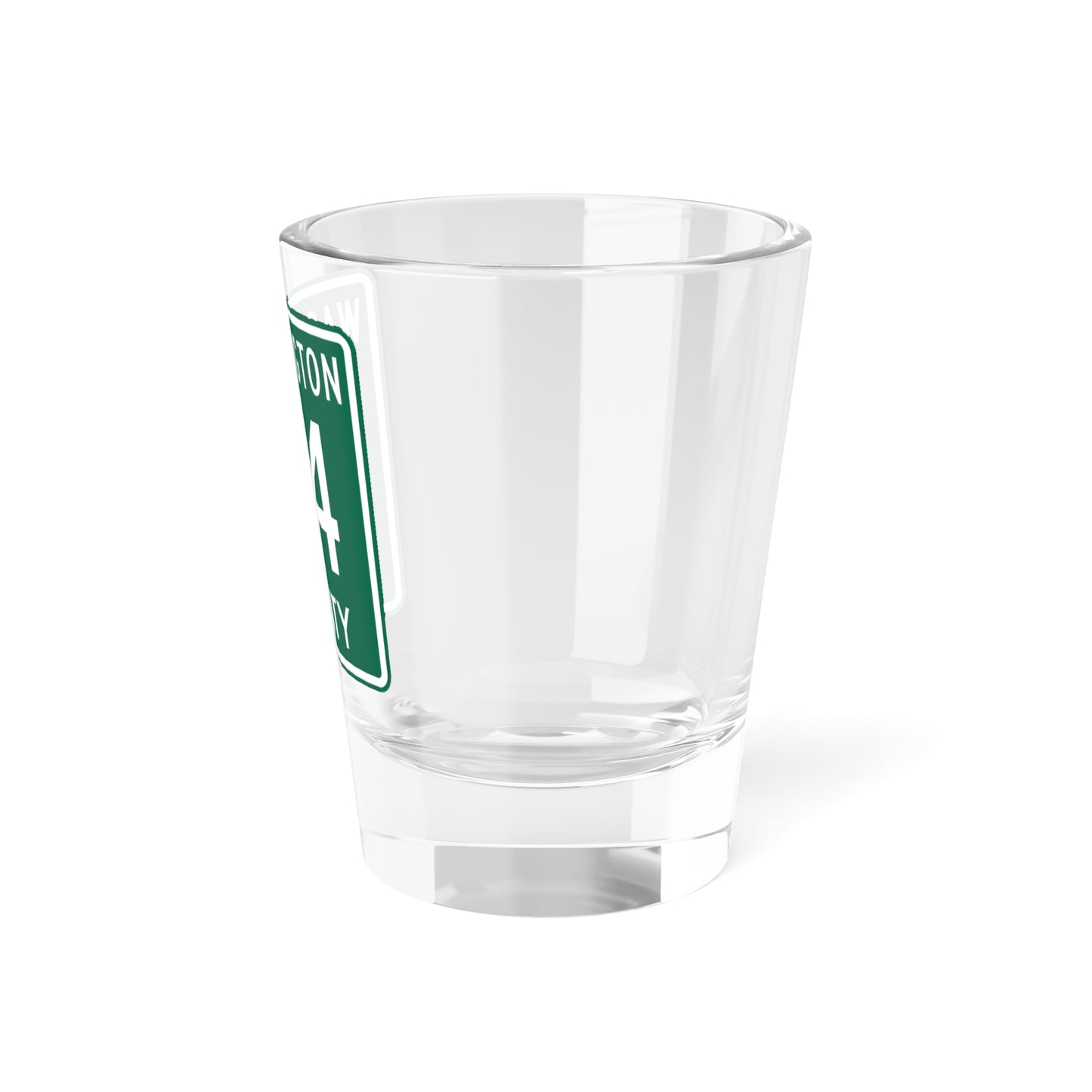 Washington County Route 84 OH (Ohio) (Road Sign) Shot Glass 1.5oz