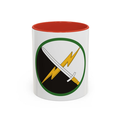 1st Information Operations Command (U.S. Army) Accent Coffee Mug
