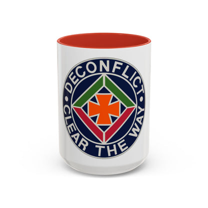 58th Air Traffic Control Battalion (U.S. Army) Accent Coffee Mug