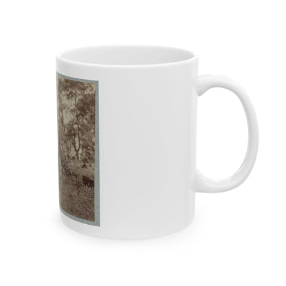22d New York State Militia Near Harpers Ferry, Va., 1861 I.E.1862 023 (U.S. Civil War) White Coffee Mug