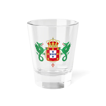 Coat of Arms of the Kingdom of Portugal 1640-1910 - Shot Glass 1.5oz