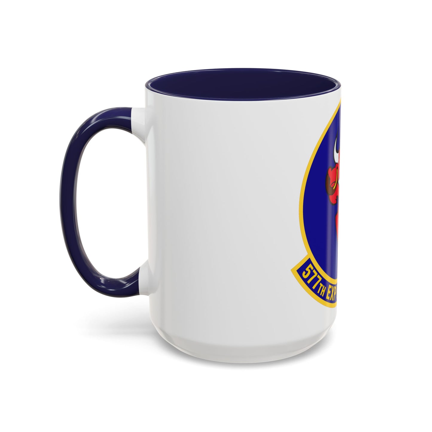 577th Expeditionary Prime Base Emergency Engineer Force Squadron (U.S. Air Force) Accent Coffee Mug