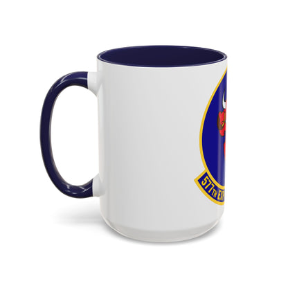 577th Expeditionary Prime Base Emergency Engineer Force Squadron (U.S. Air Force) Accent Coffee Mug