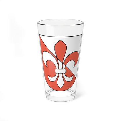 Uessikon coat of arms (Switzerland) (Coat of Arms) Pint Glass 16oz