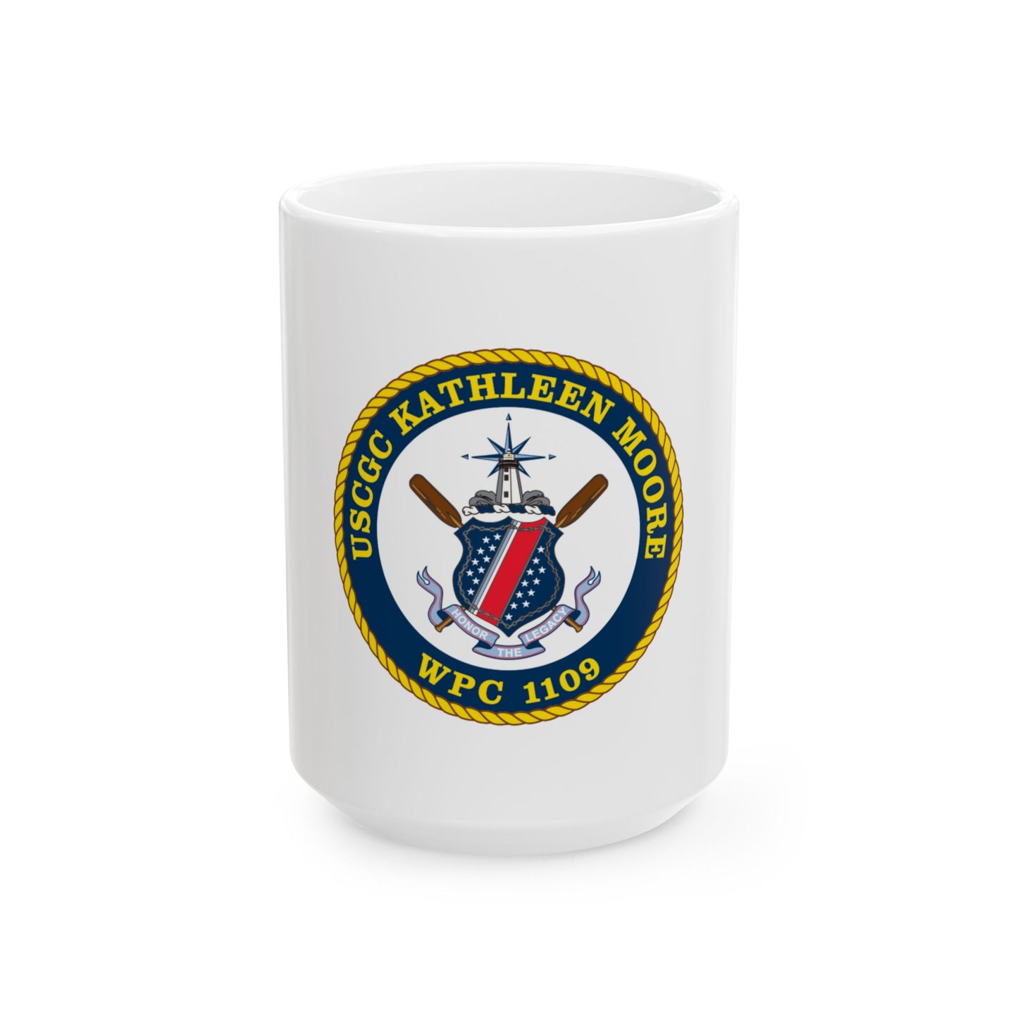 USCGC Kathleen Moore (U.S. Coast Guard) White Coffee Mug