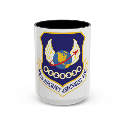 508th Aircraft Sustainment Wing (U.S. Air Force) Accent Coffee Mug