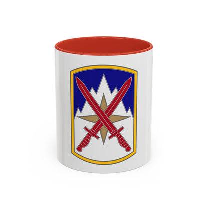 10 Sustainment Brigade (U.S. Army) Accent Coffee Mug