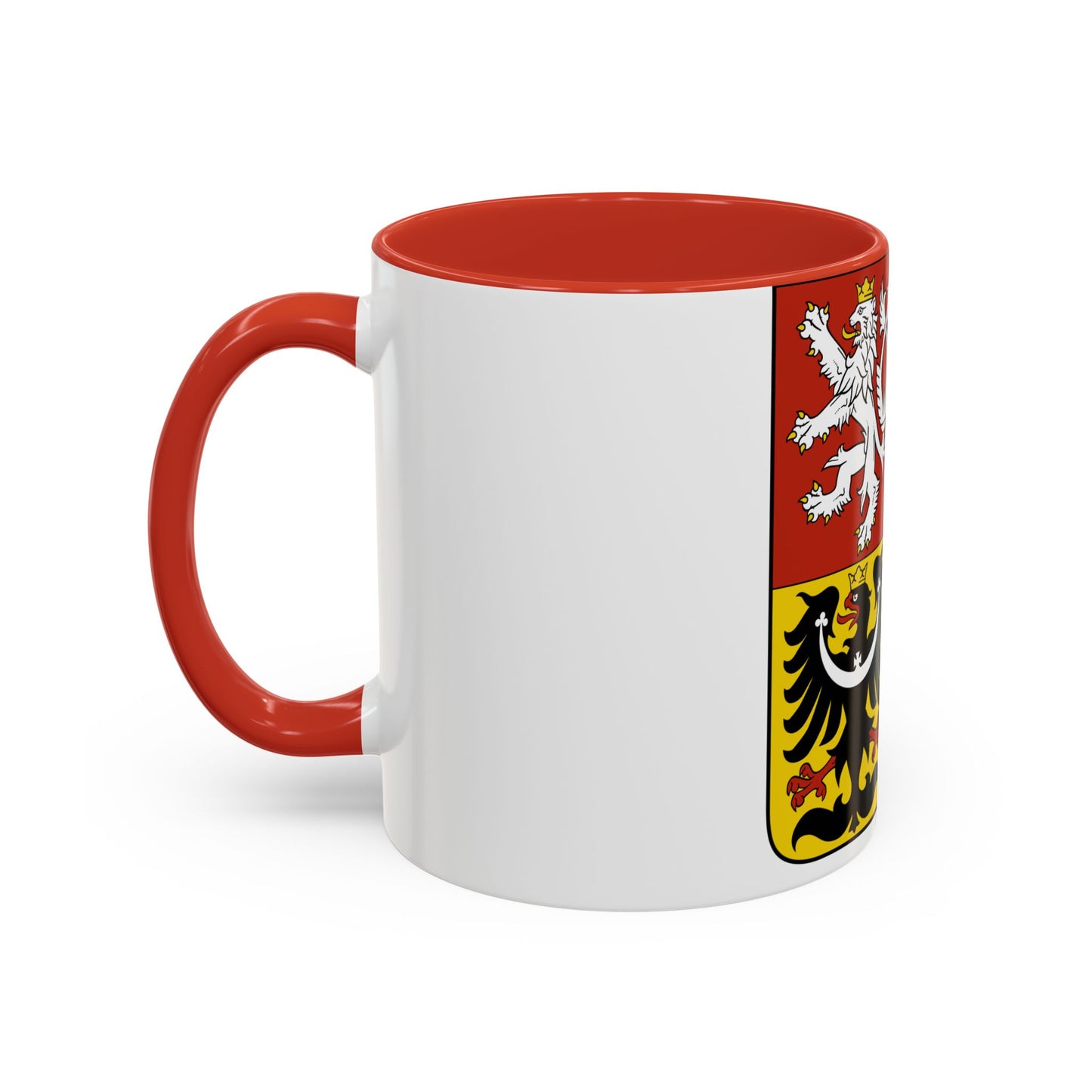 Coat of arms of the Czech Republic - Accent Coffee Mug