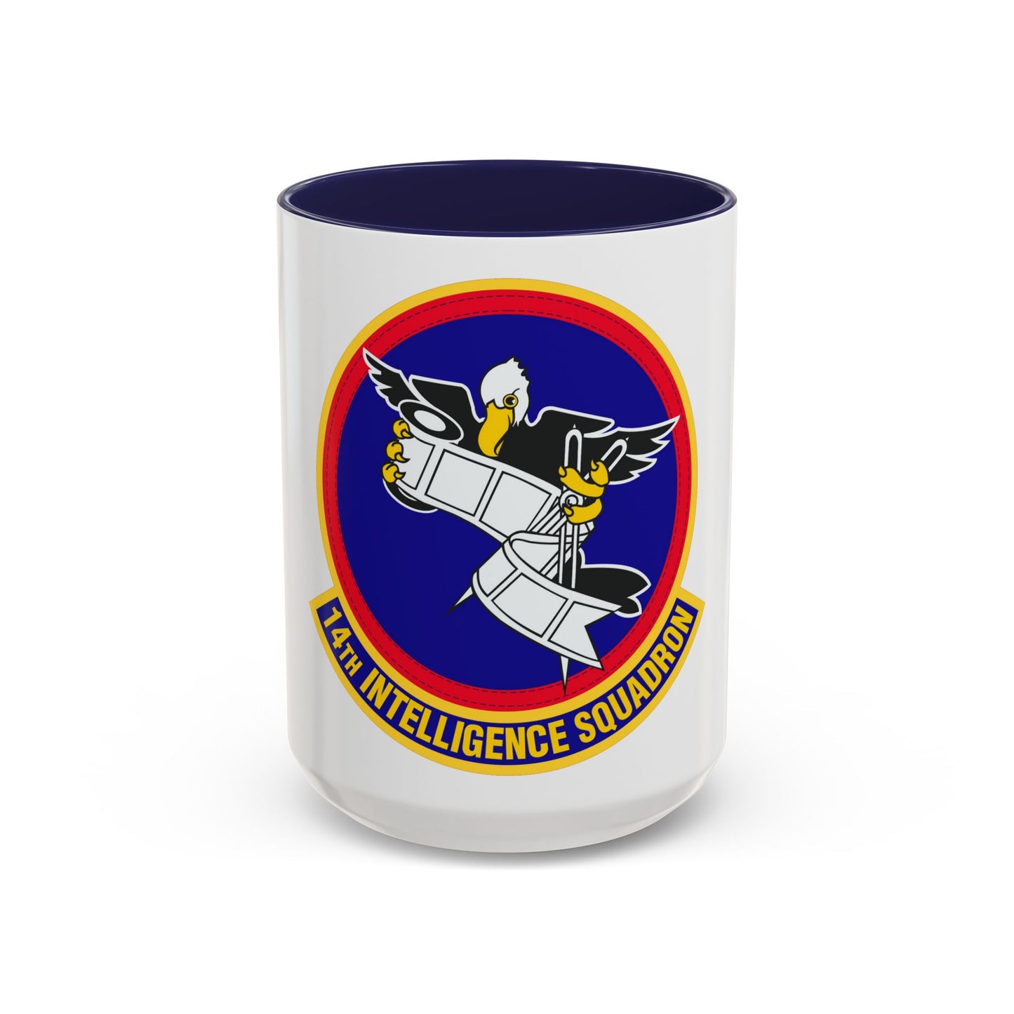 14 Intelligence Squadron AFRC (U.S. Air Force) Accent Coffee Mug