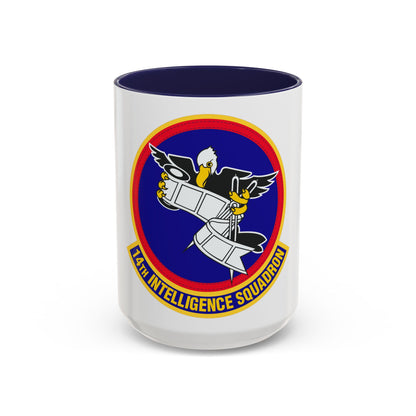 14 Intelligence Squadron AFRC (U.S. Air Force) Accent Coffee Mug
