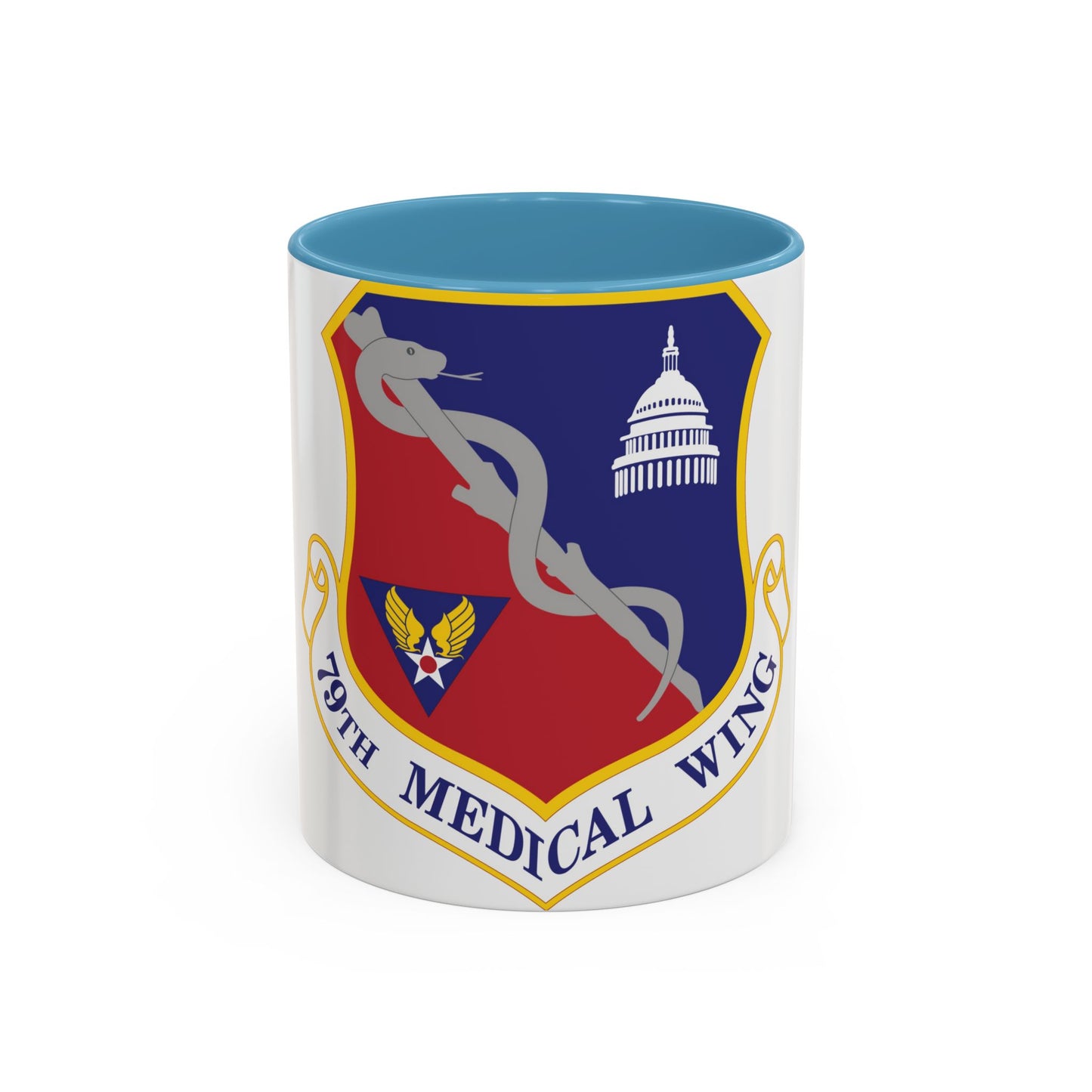 79th Medical Wing (U.S. Air Force) Accent Coffee Mug