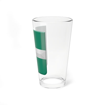 Oude Tonge wapen (Netherlands) (Coat of Arms) Pint Glass 16oz