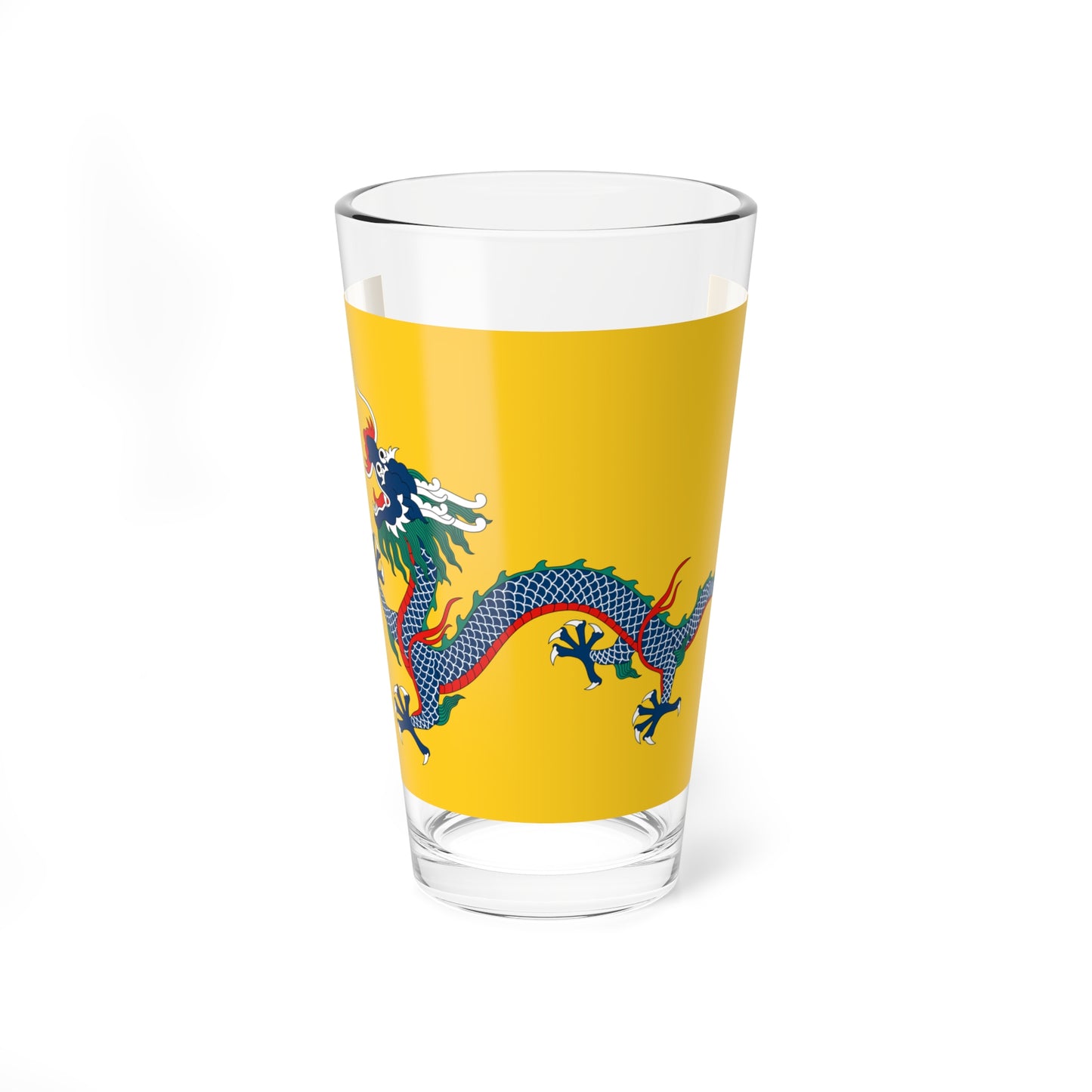 Flag of China 1889-1912 (China) Pint Glass 16oz