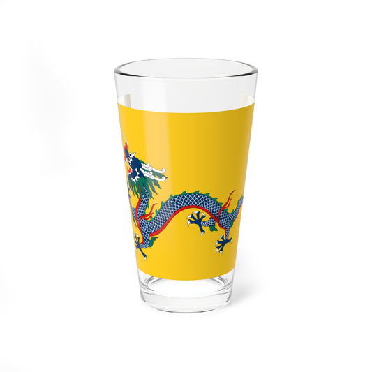 Flag of China 1889-1912 (China) Pint Glass 16oz