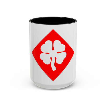 Fourth United States (U.S. Army) Accent Coffee Mug