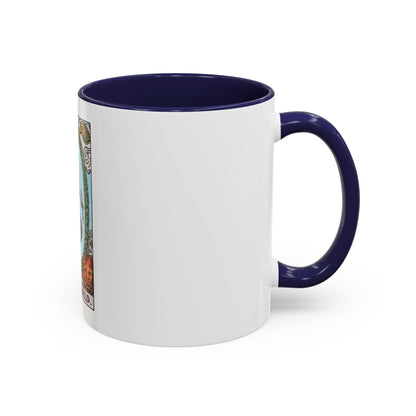 The World (Tarot Card) Accent Coffee Mug