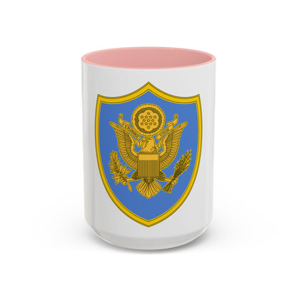 Personnel Assigned to DOD and Joint Activities 2 (U.S. Army) Accent Coffee Mug