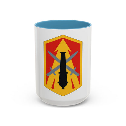 214th Field Artillery Brigade (U.S. Army) Accent Coffee Mug