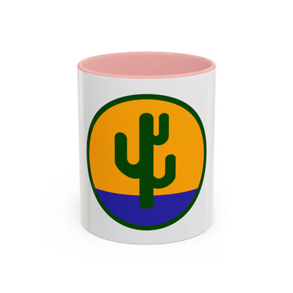 US 103rd Infantry Division (U.S. Army) Accent Coffee Mug