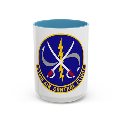 610 Air Control Flight PACAF (U.S. Air Force) Accent Coffee Mug