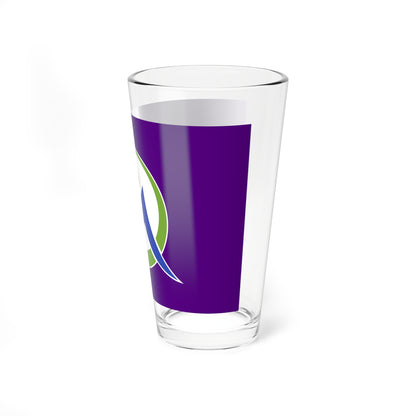 Flag of Minobu Yananashi (Japan) Pint Glass 16oz