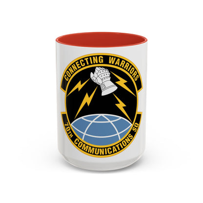 70th Communications Squadron (U.S. Air Force) Accent Coffee Mug