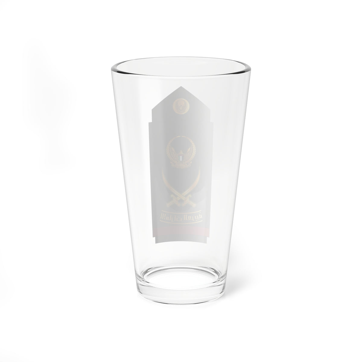 14 UAEA LG (United Arab Emirates) (Military Rank) Pint Glass 16oz