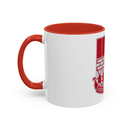 12 Engineer Battalion (U.S. Army) Accent Coffee Mug