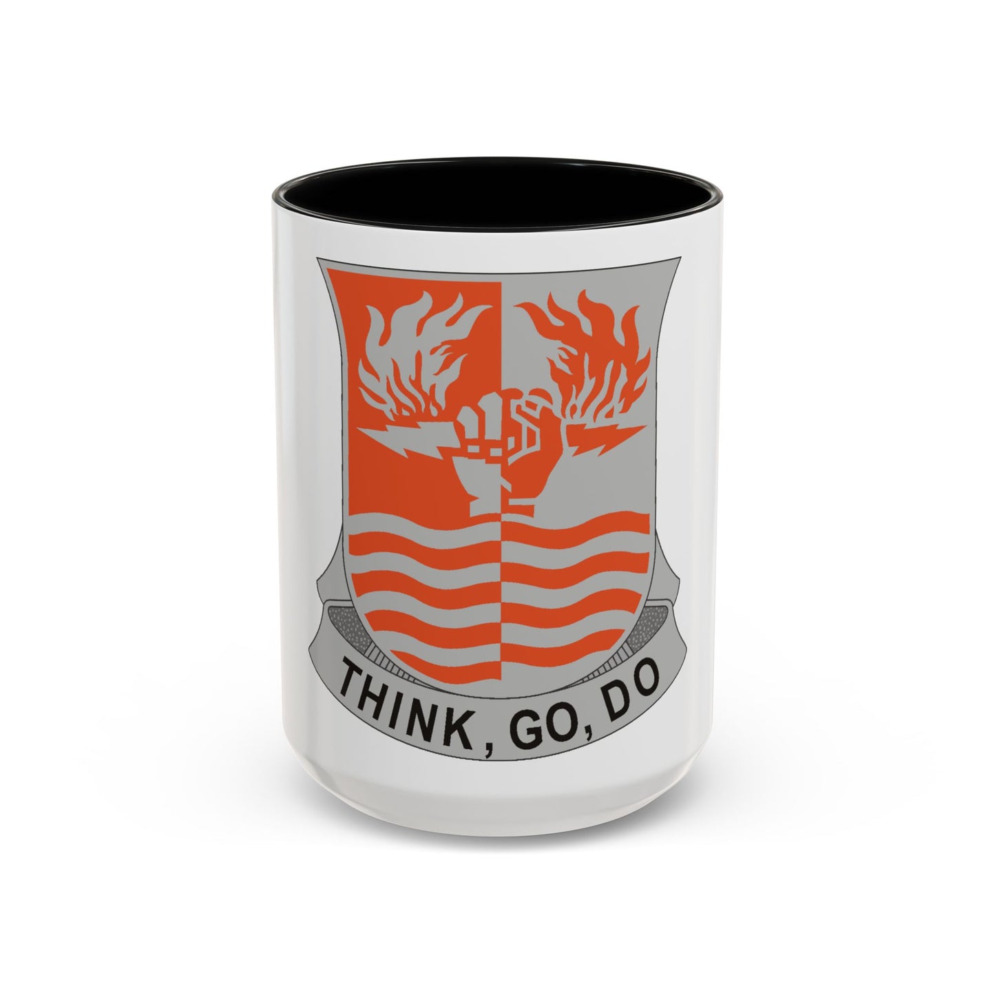 504 Signal Battalion (U.S. Army) Accent Coffee Mug