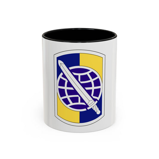 358 Civil Affairs Brigade (U.S. Army) Accent Coffee Mug