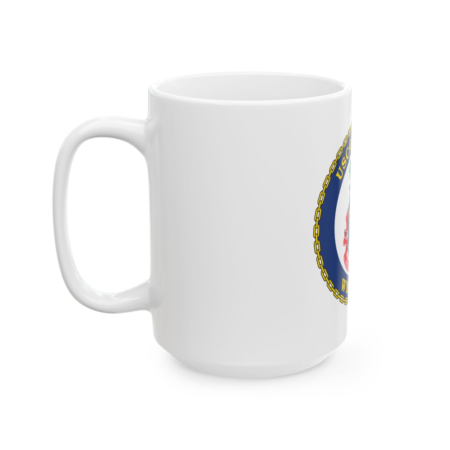 USCGC Munro WMSL   755 (U.S. Coast Guard) White Coffee Mug