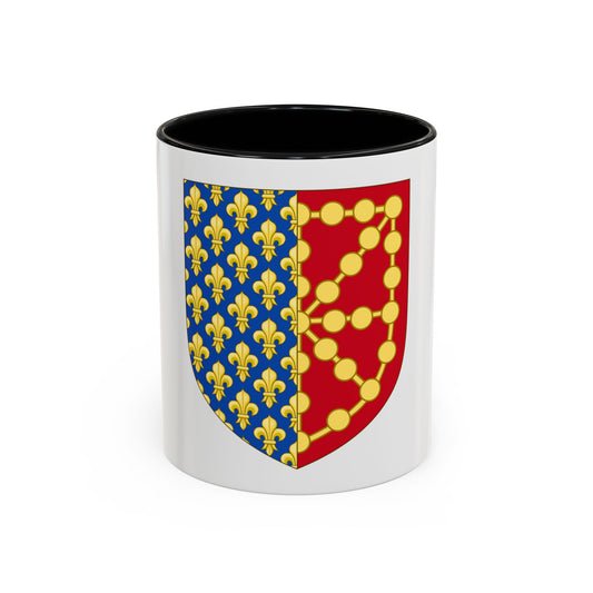 Royal Coat of Arms of Navarre (1285-1328) - Accent Coffee Mug