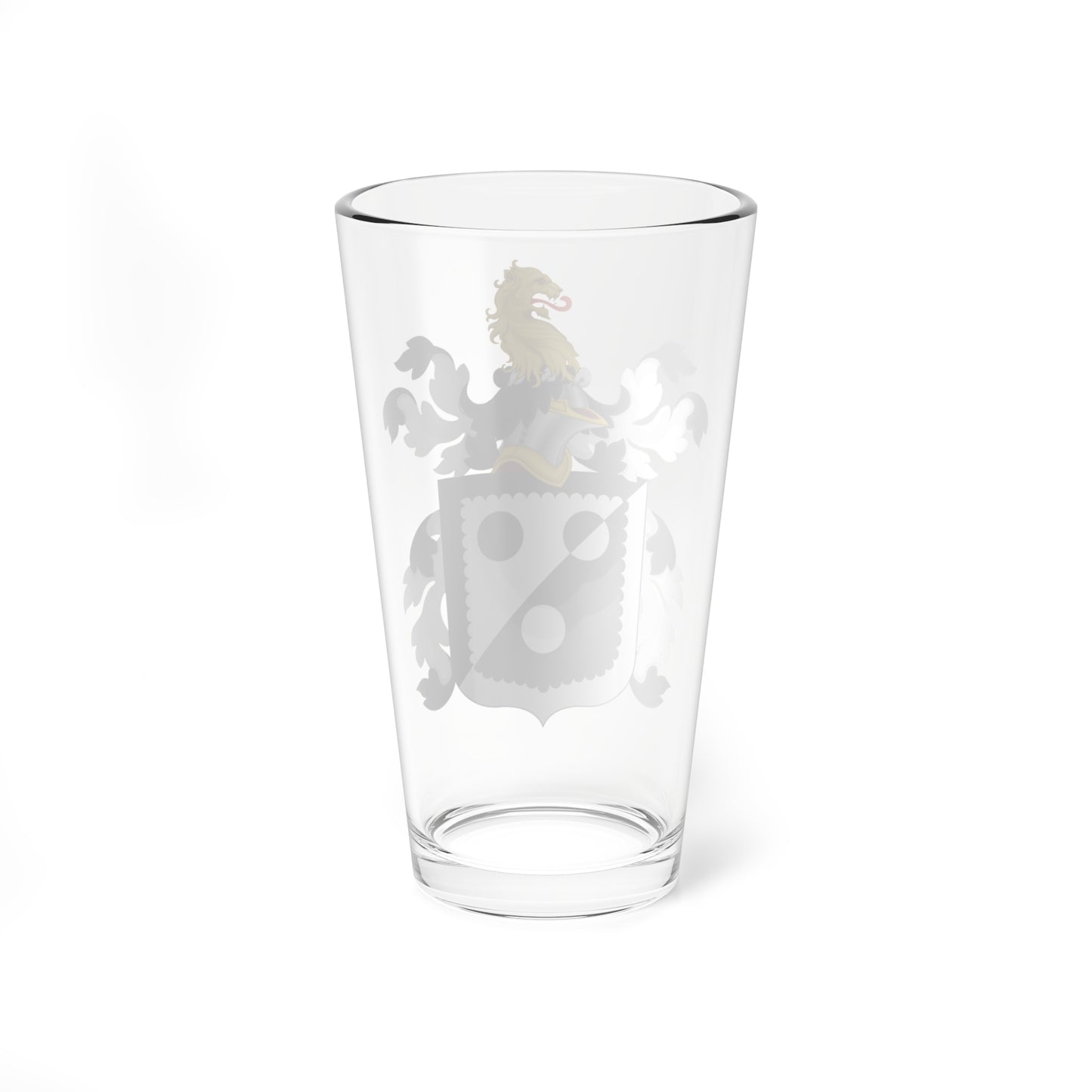 Coat of Arms of William Pynchon (United States) (Coat of Arms) Pint Glass 16oz