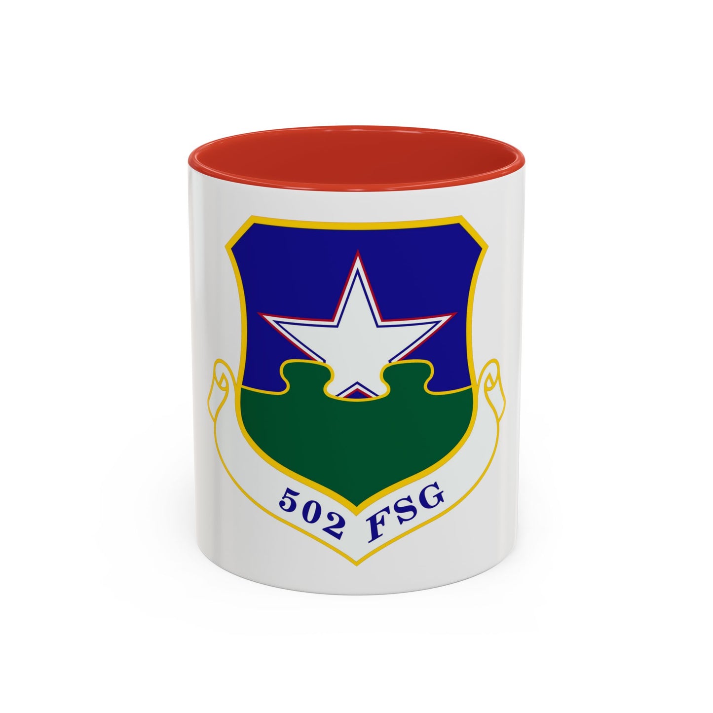 502d Force Support Group (U.S. Air Force) Accent Coffee Mug