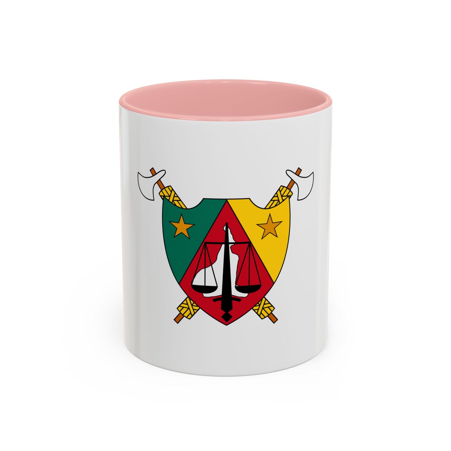 Coat of Arms of Cameroon (1960-1961) - Accent Coffee Mug