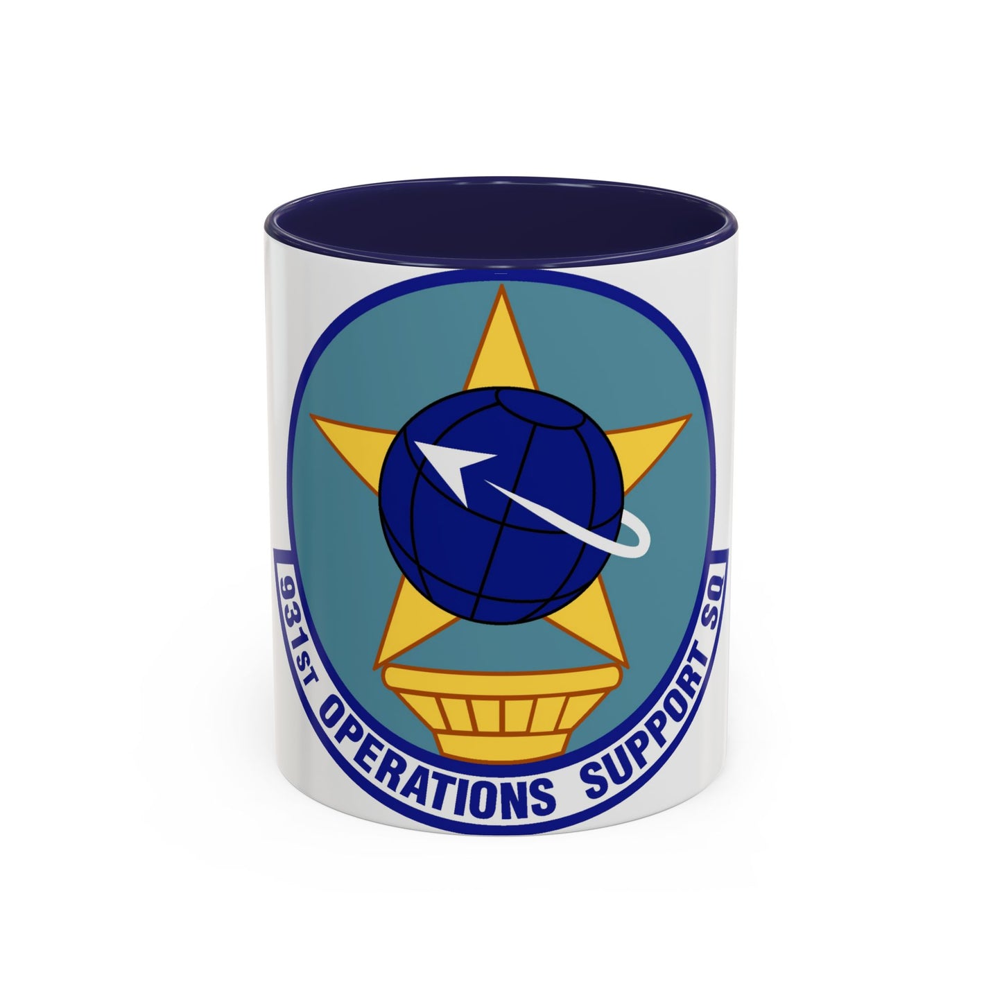 931st Operations Support Squadron (U.S. Air Force) Accent Coffee Mug